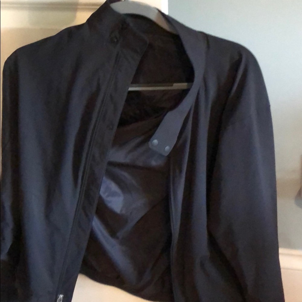 Lululemon black bomber